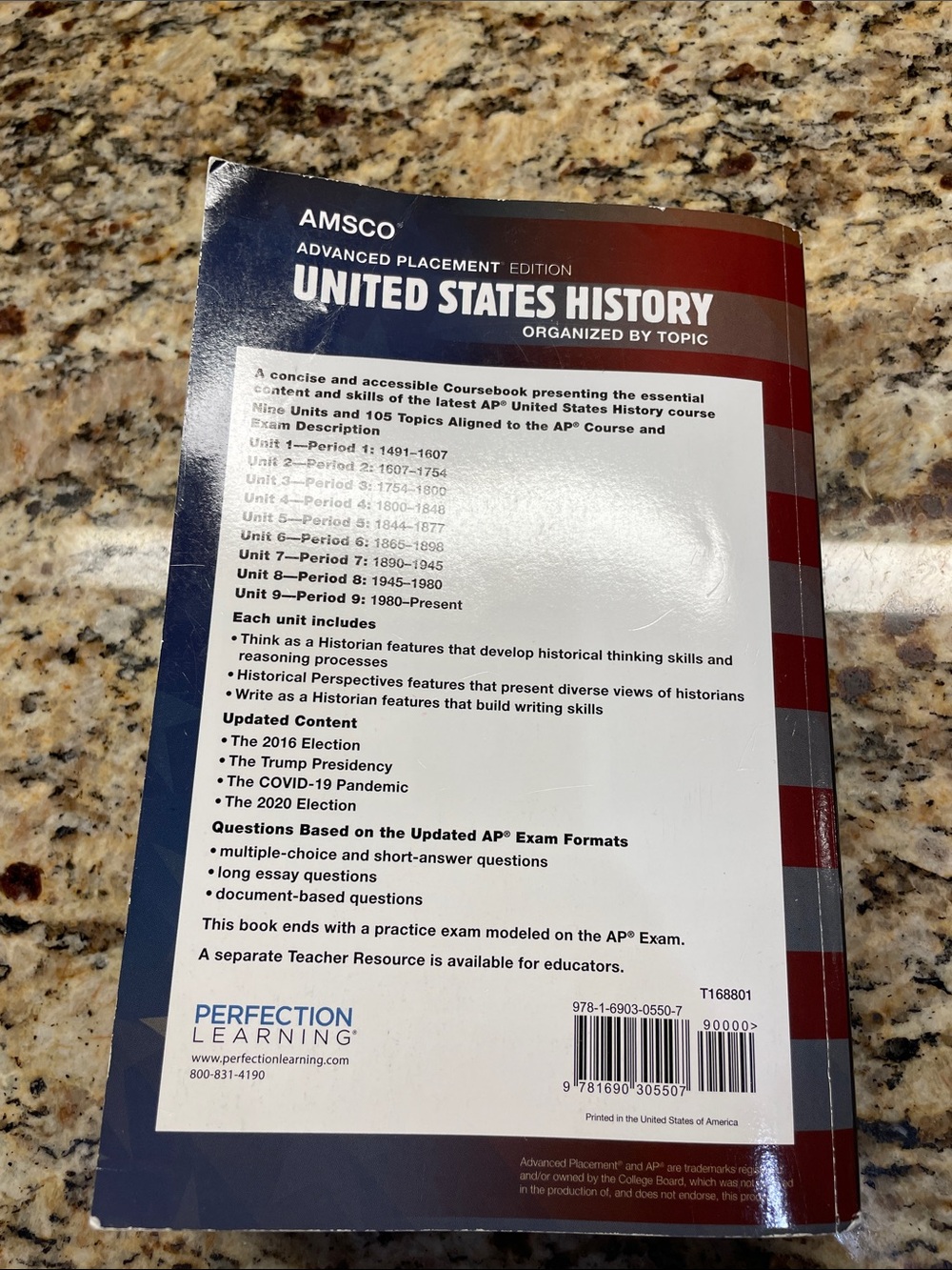 United States History AP Edition Textbook - Red, White & Blue - Picture 13 of 15